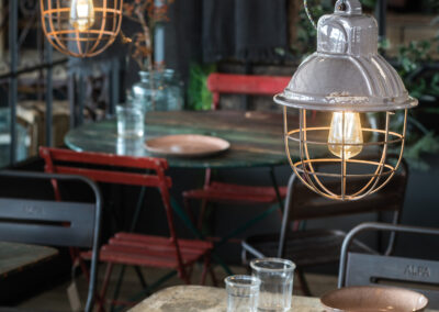 Oświetlenie Ferroluce w restauracji